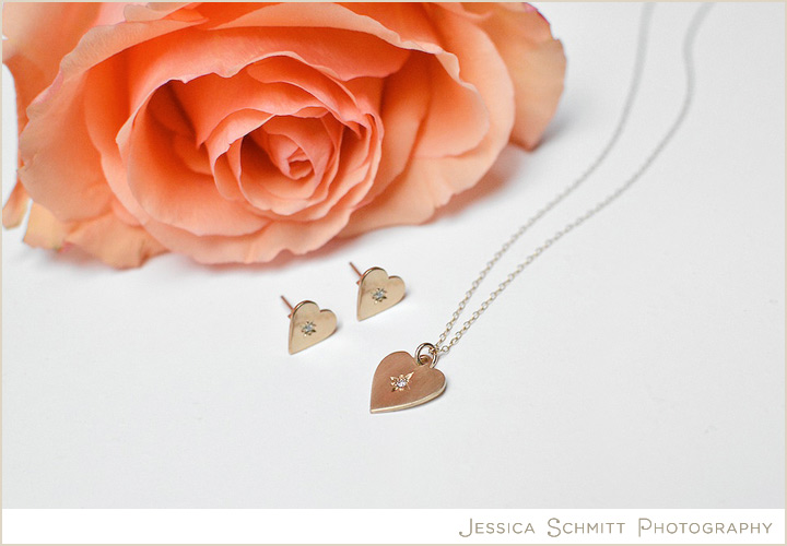 MeeHee Jewelry NY heart necklace